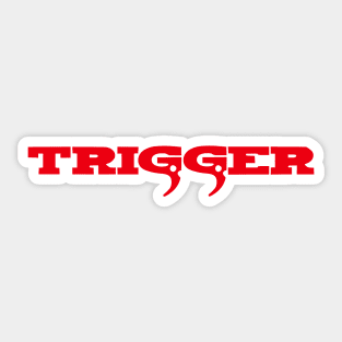 Trigger Logo Sticker